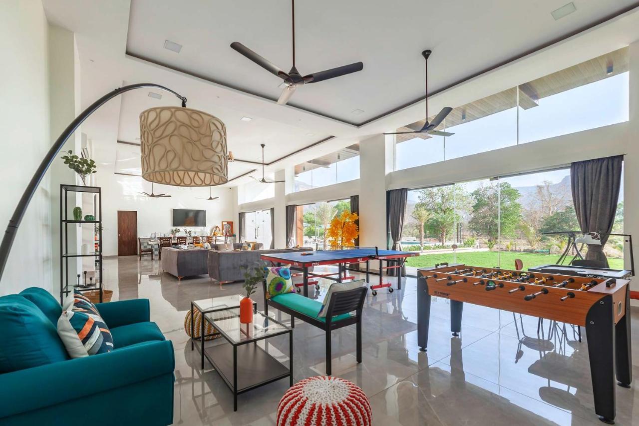 Natures Odyssey By Stayvista - Amidst Lush Greenery With Outdoor Pool And Indoor Activities Chinchavli Exteriér fotografie
