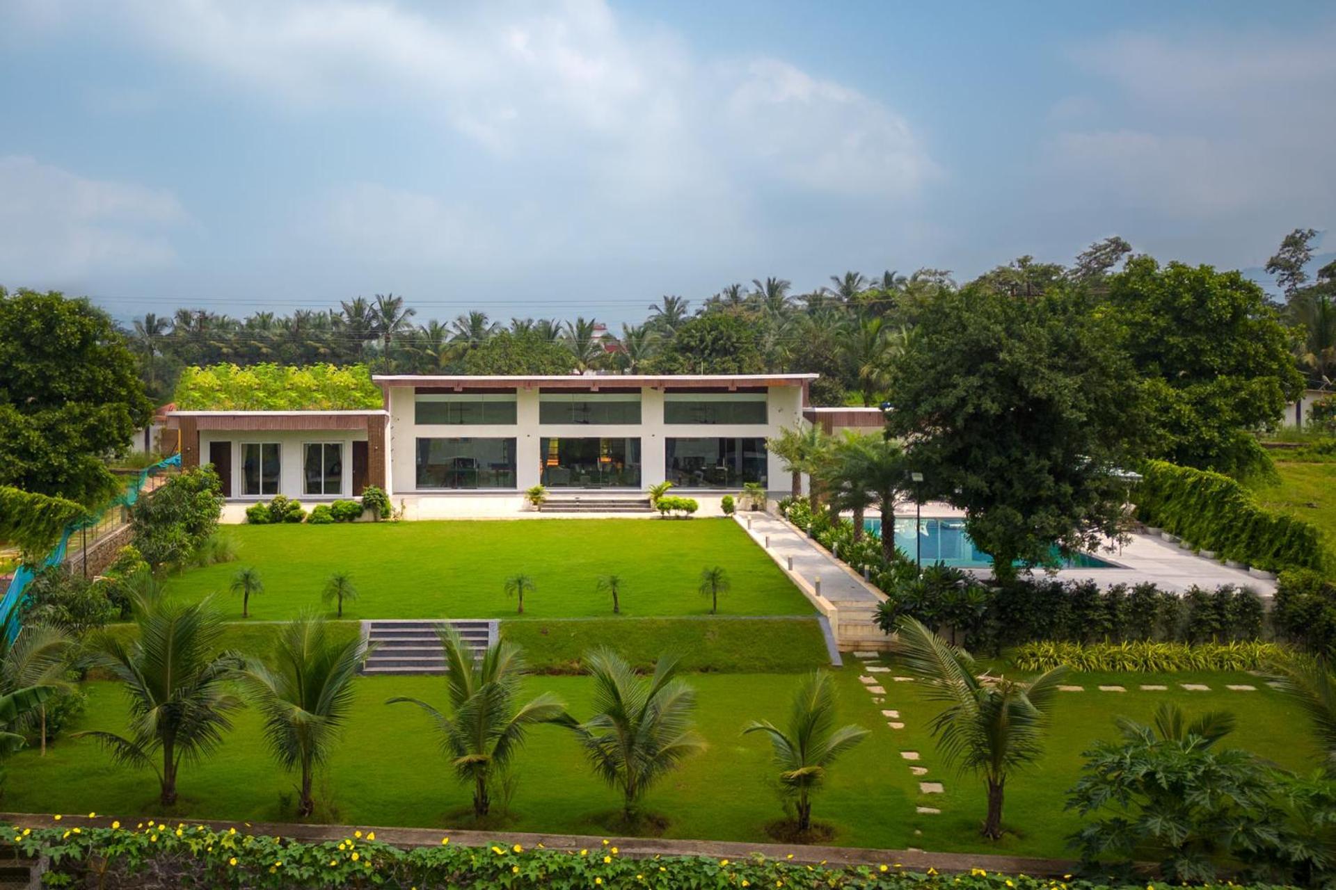 Natures Odyssey By Stayvista - Amidst Lush Greenery With Outdoor Pool And Indoor Activities Chinchavli Exteriér fotografie